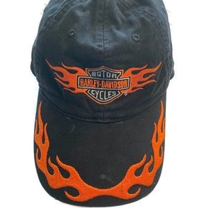 Harley Davidson Flame Hat
